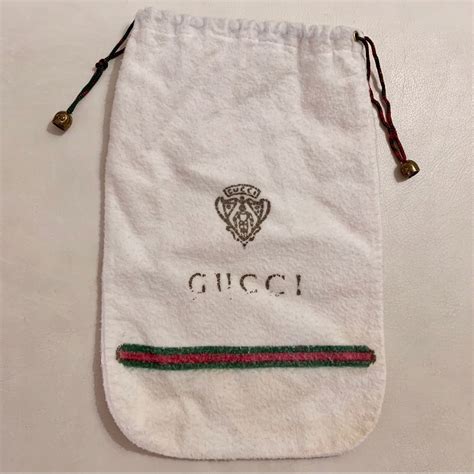 gucci dust bag fake|vintage gucci dust bag.